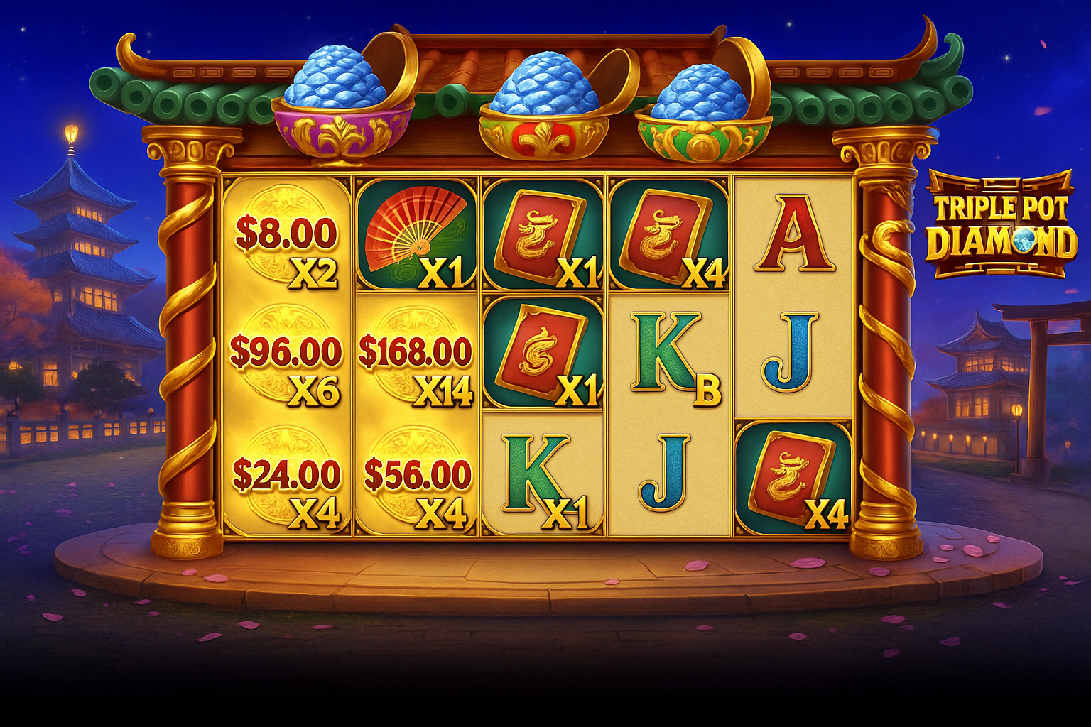 Triple Pot Diamond preview